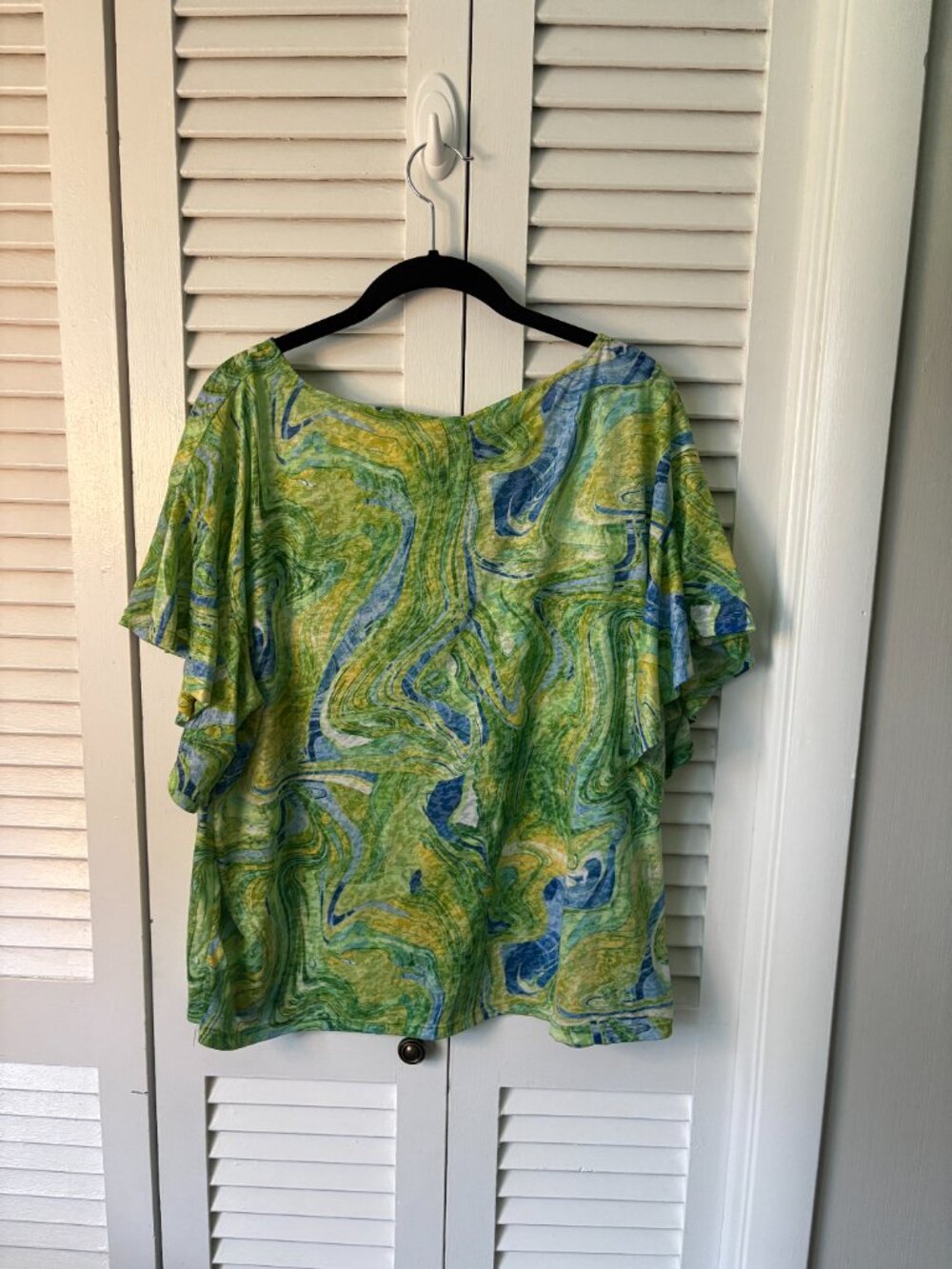 Ruby Rd Summer Green Top - Large - Picture 8 of 8